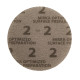 Disque abrasif auto-agrippant maille micro-perforée Mirka OSP Ø 150 mm