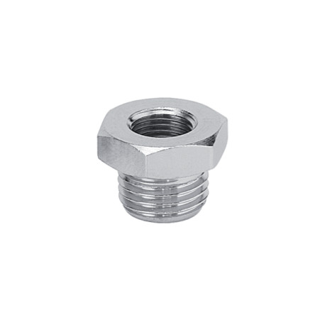 Réduction mâle / femelle cylindrique en laiton Prevost A4Z