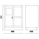 Module fixe pour ameublement d'atelier BETA 