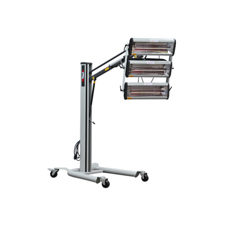 Sécheur infrarouge NTools FDS 3300 - 3 x 1100W avec minuterie et contrôle de puissance