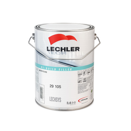 Apprêt polyacrylique HS bi-composant Lechler 29105 Hi-Build Filler - 3,6 L