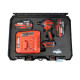 Coffret visseuse à chocs 1/2'' 18V 230 Nm KS Tools — 2 batteries 4 Ah et chargeur