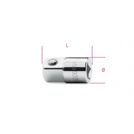 Augmentateur carré femelle 1/4" et mâle 3/8"