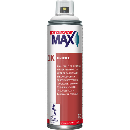 SprayMax 1K Unifill - Apprêt garnissant en bombe 500 ml