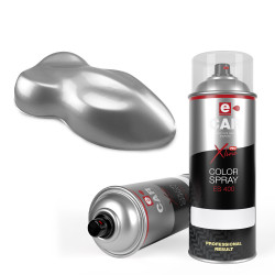 Bombe de peinture métallisée aluminium moyen gros