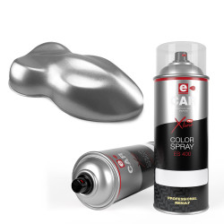 Bombe de peinture métallisée aluminium extra gros