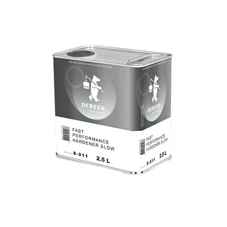 Durcisseur DeBeer lent 8-811 2,5 L pour vernis 8-814