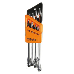 Jeu de 8 clés mixtes Beta 42/SC avec support compact (8 à 19 mm)