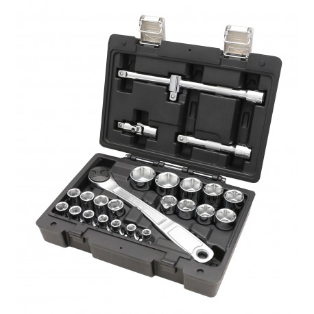 Coffret BETA de 20 douilles 6 pans avec accessoires