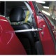 Tiges de blocage d'éléments de carrosserie