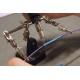 Souffleur sans flamme d'air chaud pour gaines thermo-retractables
