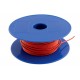 câble électrique auto-isolant noir 1mm x 50m