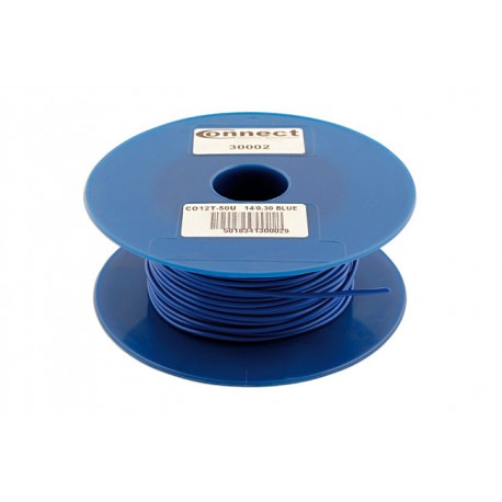 câble électrique auto-isolant noir 1mm x 50m