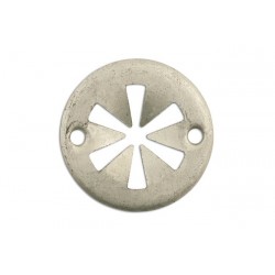 Agrafe de carrosserie en métal rond et étoilé pour Audi, Seat, Skoda, Groupe VW VAG, Ford 
