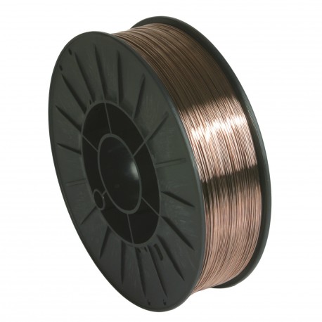 Fil plein acier Ø 0,8 mm - Bobine plastique S200 / 5 kg