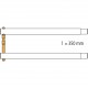 2 Bras 350 mm pour portaspot 230