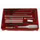 Kit de nettoyage de pistolet à peinture avec huile de lubrification