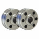 Lot de 2 galets type B pour fil alu Ø&nbsp;0,8&nbsp;/&nbsp;1,0&nbsp;mm