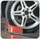 Guide tuyaux pour roue dans cabine de peinture 