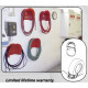 Guide tuyaux pour roue dans cabine de peinture 