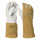 Gants de soudage renforcés en croûte de cuir