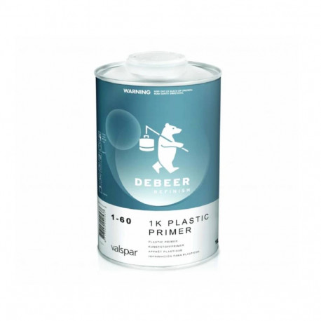 Apprêt 1K Plastic DeBeer 1-60 en 1L